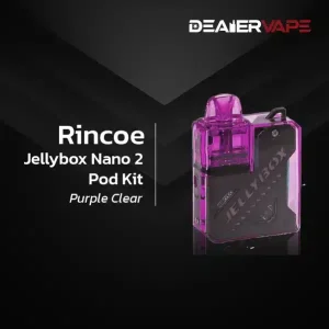 rincoe jellybox nano 2 pod kit purple clear