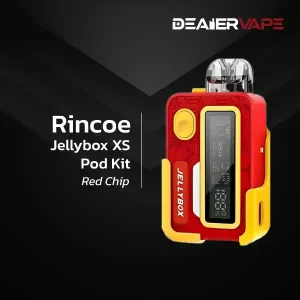 rincoe jellybox xs pod kit red chip