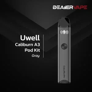 uwell caliburn a3 pod kit gray