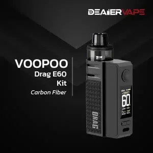 voopoo drag e60 kit carbon fiber