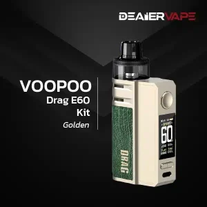 voopoo drag e60 kit gloden
