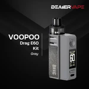 voopoo drag e60 kit gray