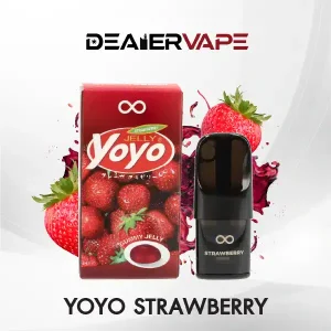 vc infinity pod กลิ่น โยโย่สตอเบอรี่ หอมไหม หวานหอมสดชื่นกับกลิ่นโยโย่สตรอเบอร์รี่
