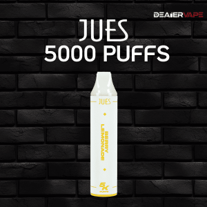 jues 5000 puff กลิ่นเบอรี่เลม่อน หอมอร่อย เปรี้ยวติดปลายลิ้น