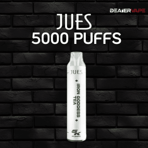 jues 5000 puffs กลิ่นชา อร่อยหอม ฟีลสูบดี
