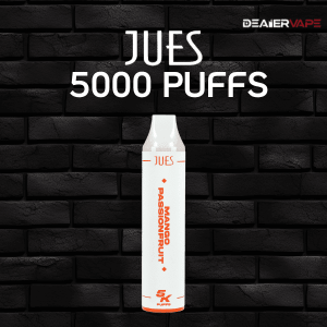 jues 5000 puff กลิ่นเสาวรส เปรี้ยวหวาน ฉุ่ฉ่ำไปกับความหอมร่อย