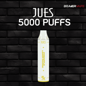 jues 5000 puff กลิ่นสับปะรดเลม่อนส้ม เปรี้ยวหวาน สูบง่าย ราคาถูก