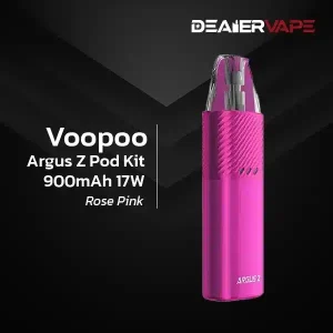voopoo argus z pod kit 900mah 17w rose pink
