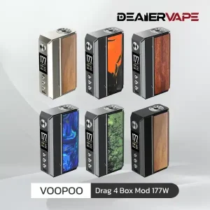 voopoo drag 4 box mod 177w set