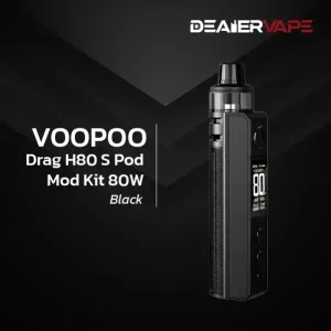 voopoo drag h80 s pod mod kit 80w black