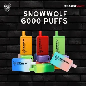 Snowwolf 6000 puffs