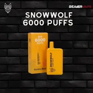 Snowwolf 6000 puffs gummy bear