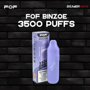 fof binzoe 3500 puffs blueberry ice
