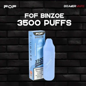fof binzoe 3500 puffs raspberry lemon