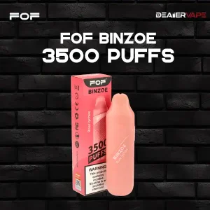 fof binzoe 3500 puffs rose lychee