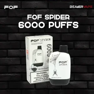 fof spider 6000 puff berries crush ice