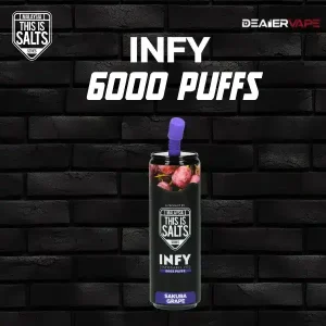 infy 6000 puffs sakura grape