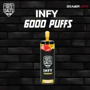 infy 6000 puffs strawberry banana