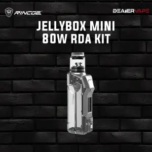 rincoe jellybox mini 80w rda kit full clear