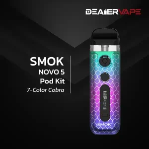 smok novo 5 pod kit 7-color cobra