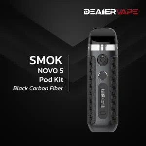 smok novo 5 pod kit black carbon fiber