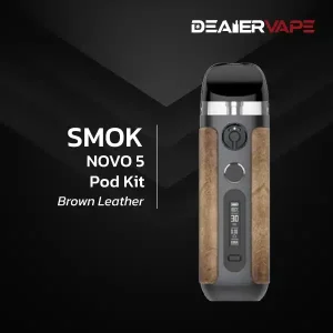 smok novo 5 pod kit brown leather