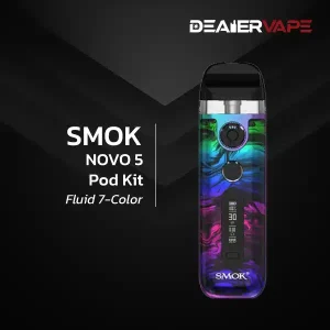 smok novo 5 pod kit fluid 7-color