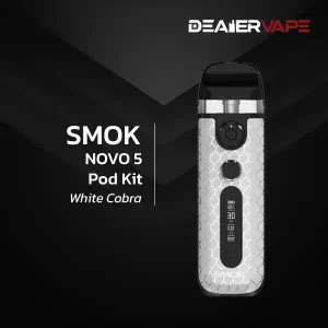 smok novo 5 pod kit white cobra
