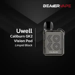 uwell caliburn gk2 vision pod limpid black