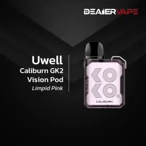 uwell caliburn gk2 vision pod limpid pink