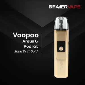 voopoo argus g pod kit sand drift gold