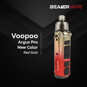 voopoo argus pro new color red gold
