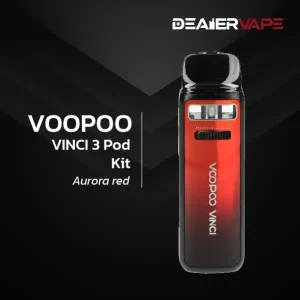 voopoo vinci 3 pod kit aurora red