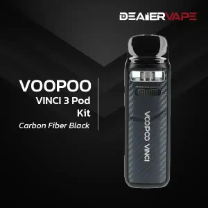 voopoo vinci 3 pod kit carbon fiber black