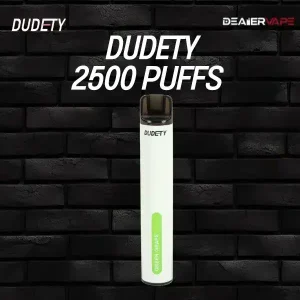 dudety 2500 puffs green grape