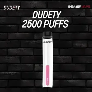 dudety 2500 puffs lychee