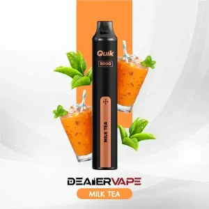 ks quik 5000puffs milk tea