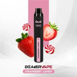 ks quik 5000puffs strawberry candy