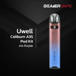 uwell caliburn a3s pod kit iris purple