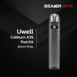 uwell caliburn a3s pod kit space gray