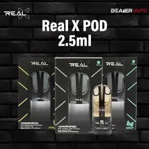 real x pod 2.5ml