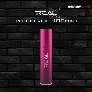 real x pod device 400mah black pink