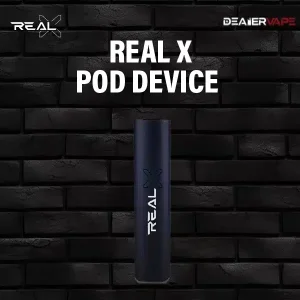 real x pod device mighty black