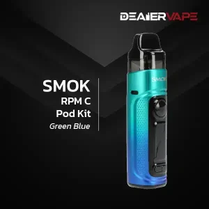 smok rpm c pod kit green blue