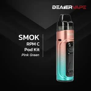 smok rpm c pod kit pink green