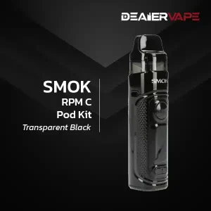smok rpm c pod kit trasparent black