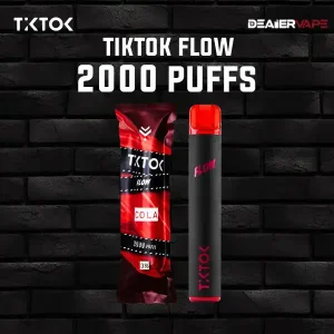 tiktok flow 2000 puffs cola