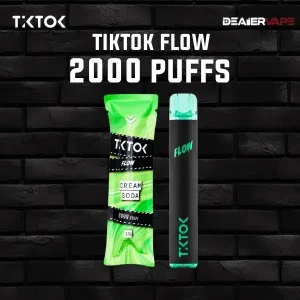 tiktok flow 2000 puffs cream soda