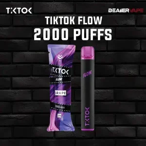 tiktok flow 2000 puffs grape