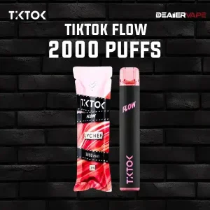 tiktok flow 2000 puffs lychee